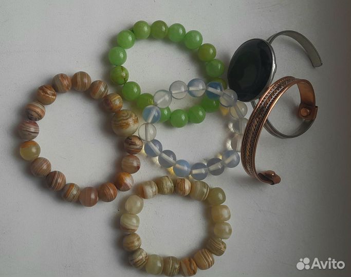 Браслеты из натурального камня