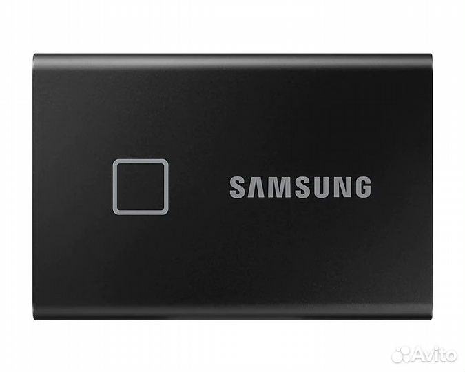 Портативный SSD Samsung T7 Touch 1Тб черный