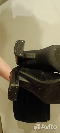 Сапоги натуральные на цигейке