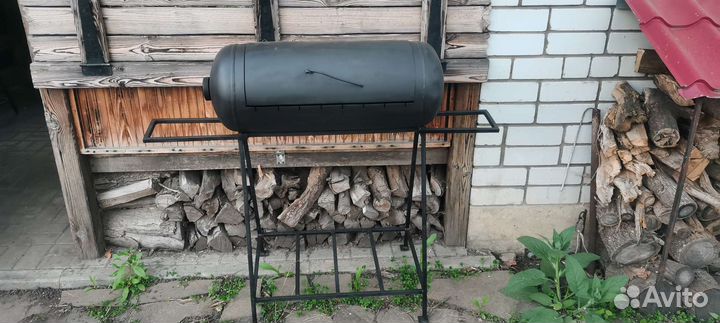 Мангал с крышей