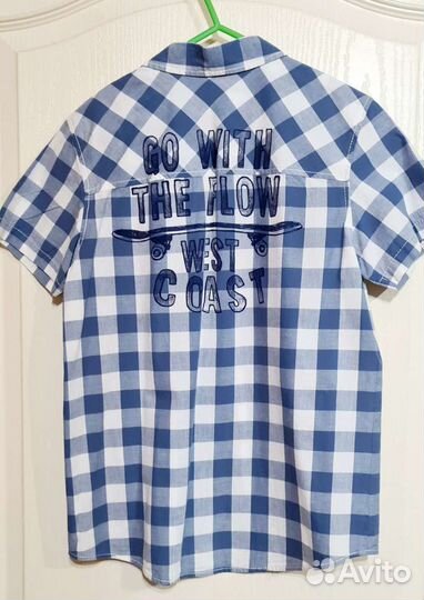 Рубашки benetton, р.158-164, новые