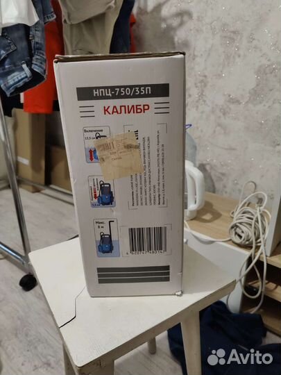 Погружной дренажный насос Калибр нпц-750/35П