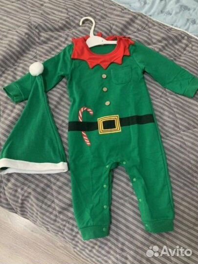 Комбинезон 80-86 новогодний
