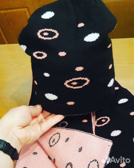 Набор шапка и шарф женский