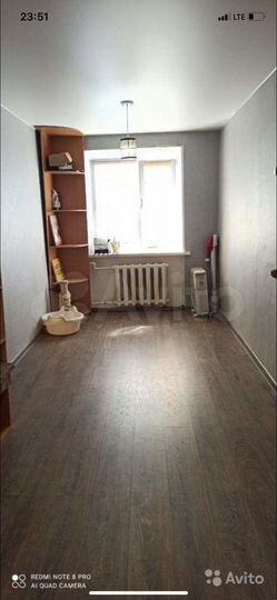 Комната 40 м² в 2-к., 4/4 эт.