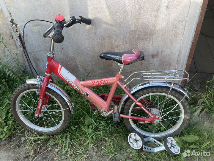 Детский велосипед бу 16