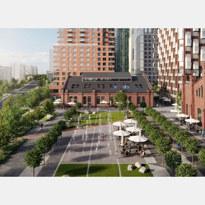 1-к. квартира, 39,6 м², 23/26 эт.