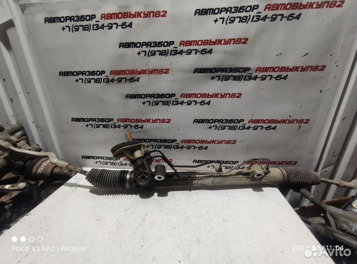 Рулевая рейка renault logan 1 с гуром