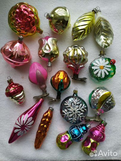 Ёлочные игрушки СССР