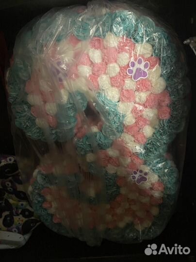 Цифра 3 из салфеток