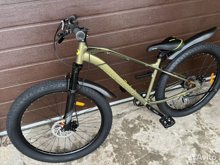 Велосипед полуфэтбайк 27.5 рама алюминиевая