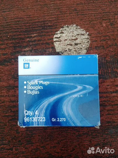 Свечи зажигания GM