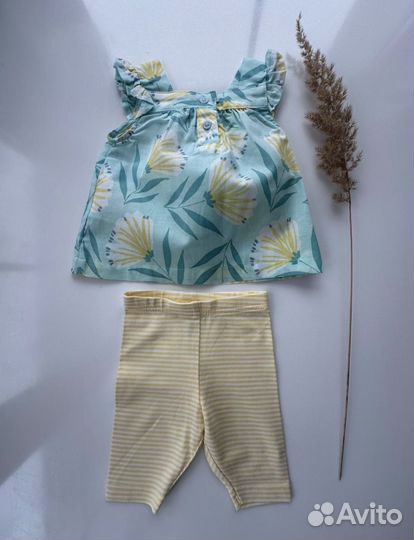 Футболка и легенсы для девочки New balance