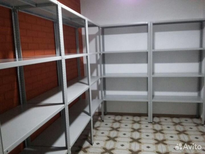 Стеллажи металлические полки