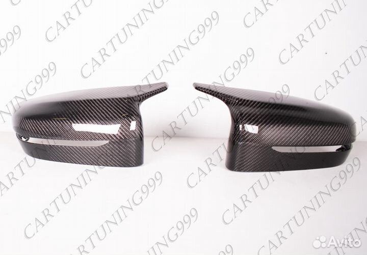 Крышки зеркал BMW 5 G30 в стиле M5 карбон