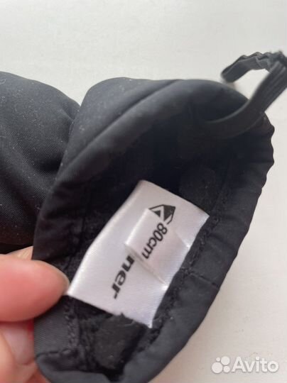 Непромокаемые варежки с флисом 80 см