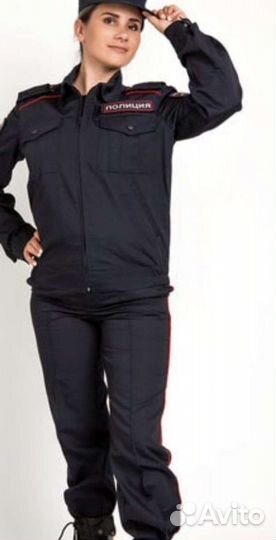 Новый костюм летний полиция 44 размера