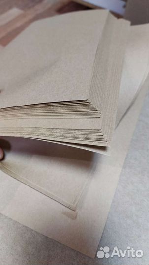 Крафт бумага обверточная 42х60см