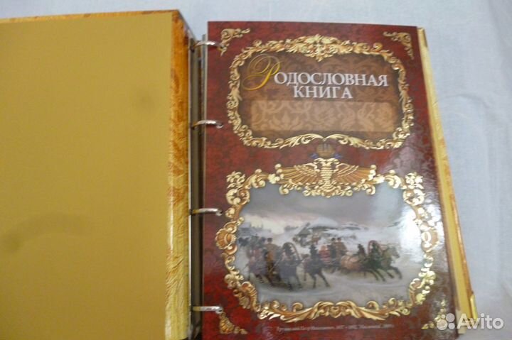 Родословная книга летописец В футляре,новая