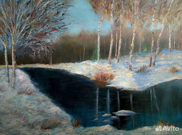 Картина маслом на холсте