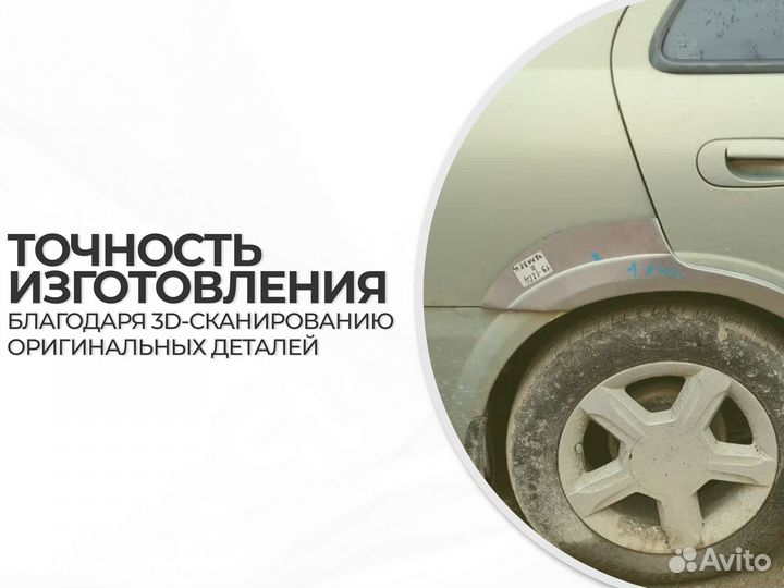 Ремонтные пороги и арки для Fiat Видное