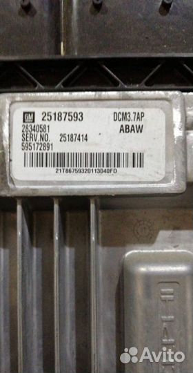 Блок управления двигателем Chevrolet Orlando 2010