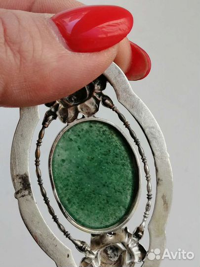 Кулон подвеска серебро 84 проба