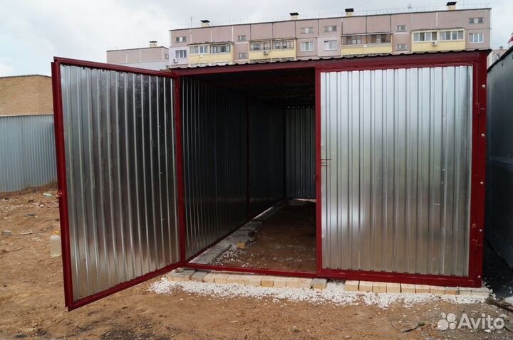 Гараж металлический
