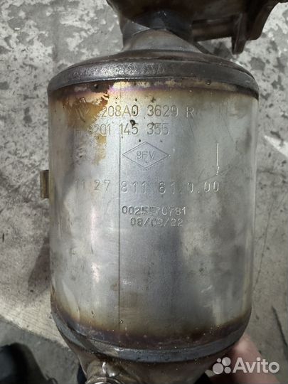 Катализатор renault sandero