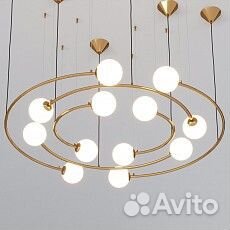 Подвесная люстра Bogate's Brook 359/12 латунь