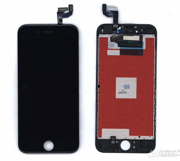 Дисплей для iPhone 6S + тачскрин, черный AAA