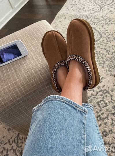 Мужские ugg тасман slipper. Оригинальные угг с мех