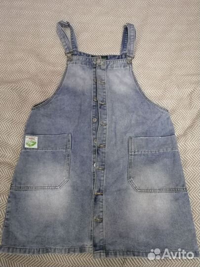 Джинсовый сарафан