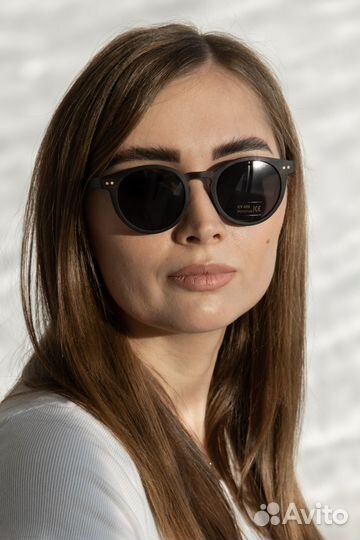 Солнцезащитные деревянные черные очки