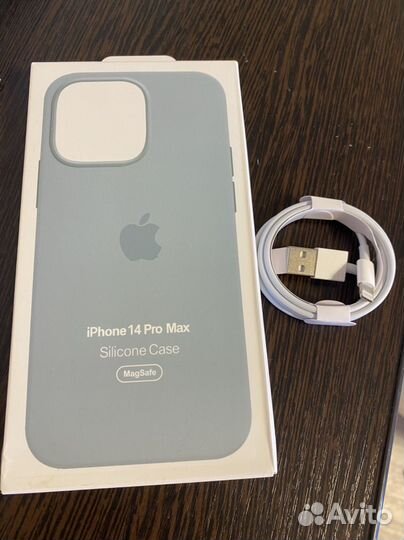 Чехол для айфона 14 промакс + кабель