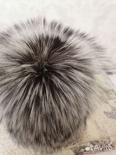 Шапка из чернобурки женская