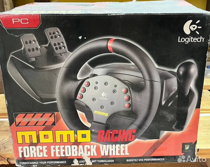 Игровой руль logitech momo racing