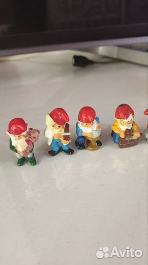 Киндеры гномы. Очень редкая старая серия