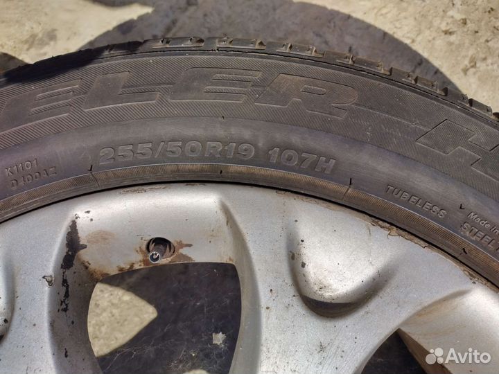 R19 Bridgestone Dueler A/T 255/55, PCD 5x110 DIA 107