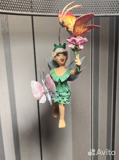 Ватные елочные игрушки