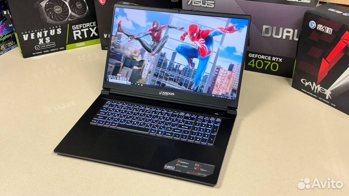 Свежий Ardor 17.3 RTX 4060 8GB / 144Hz / i7 12650