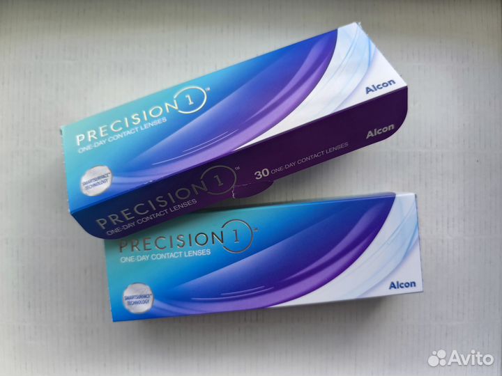 Контактные линзы precision1, -4.50, однодневные