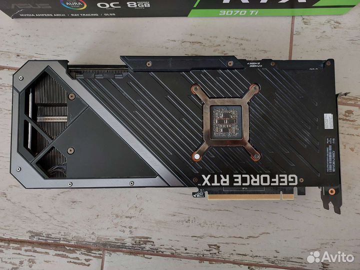 Видеокарта asus ROG strix Geforce RTX 3070Ti OC8GB