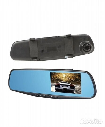 Видеорегистратор зеркало / 2 камеры / оптом