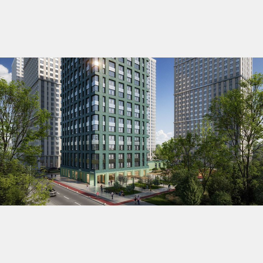 1-к. квартира, 34 м², 14/17 эт.