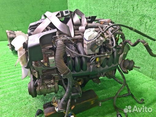 Двигатель в сборе двс toyota mark II GX115 1G-FE 2