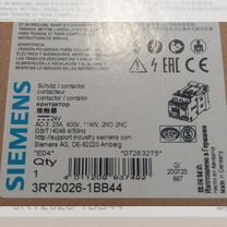 Siemens 3RT2026-1BB44 �Контактор 25А 24В DC 5шт