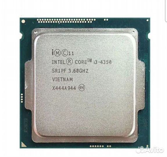 Процессор intel core i3-4350