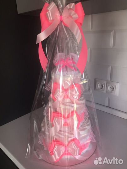 Тортик из памперсов (подгузников)