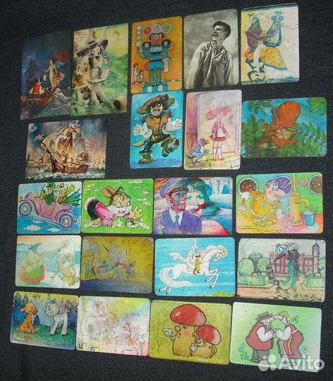 Карманные календарики СССР-Россия